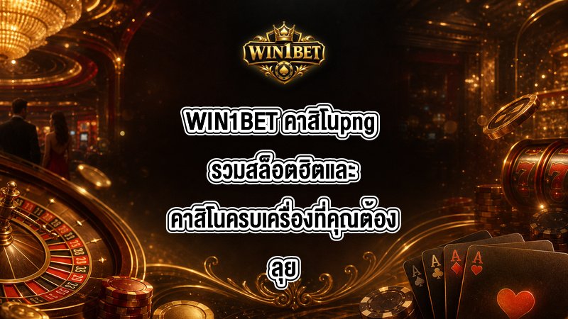 WIN1BET คาสิโนpng